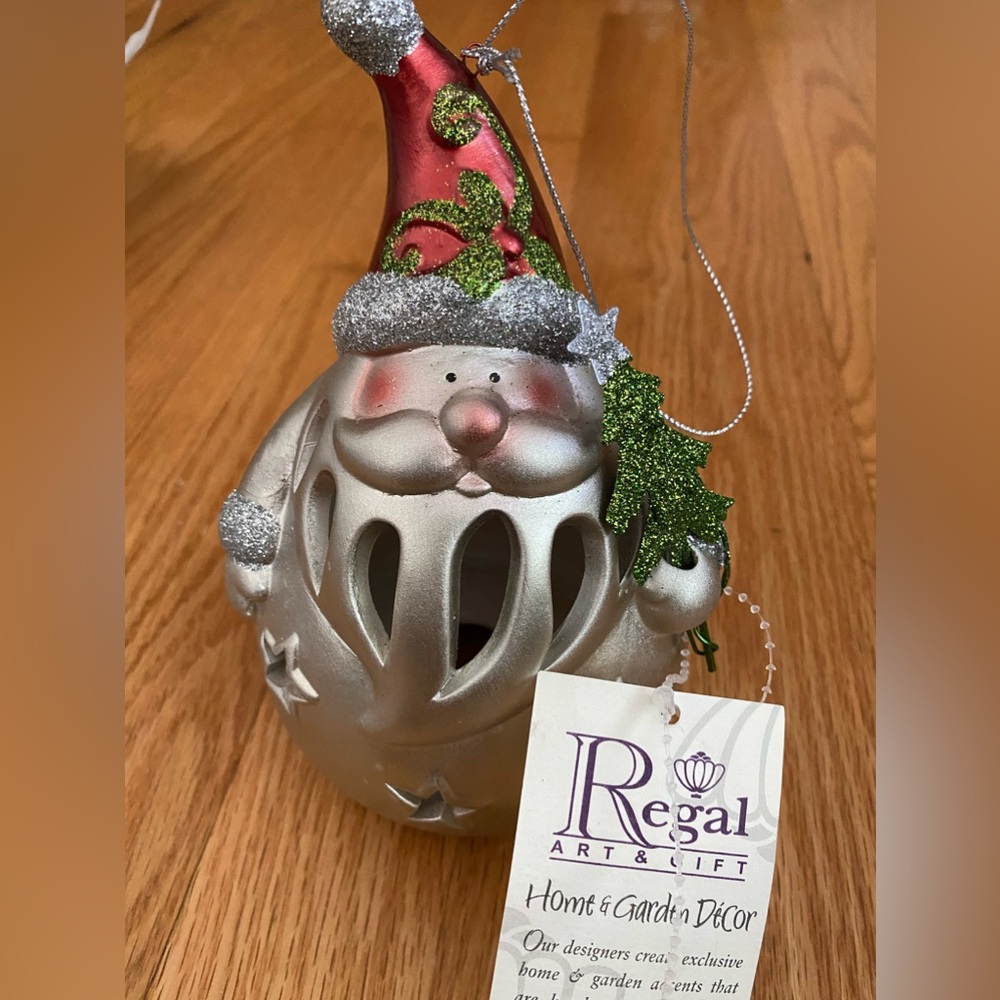 Santa ornament